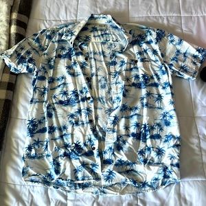 hawaiian button up shirt